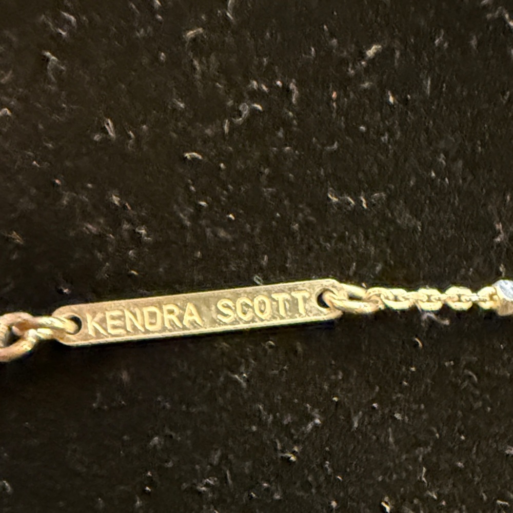 Kendra Scott Silver Fine Jewelry Collection “J” Initial Necklace - Picture 2 of 7